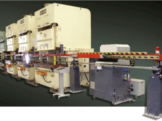 多台衝床多工位搬送機械手